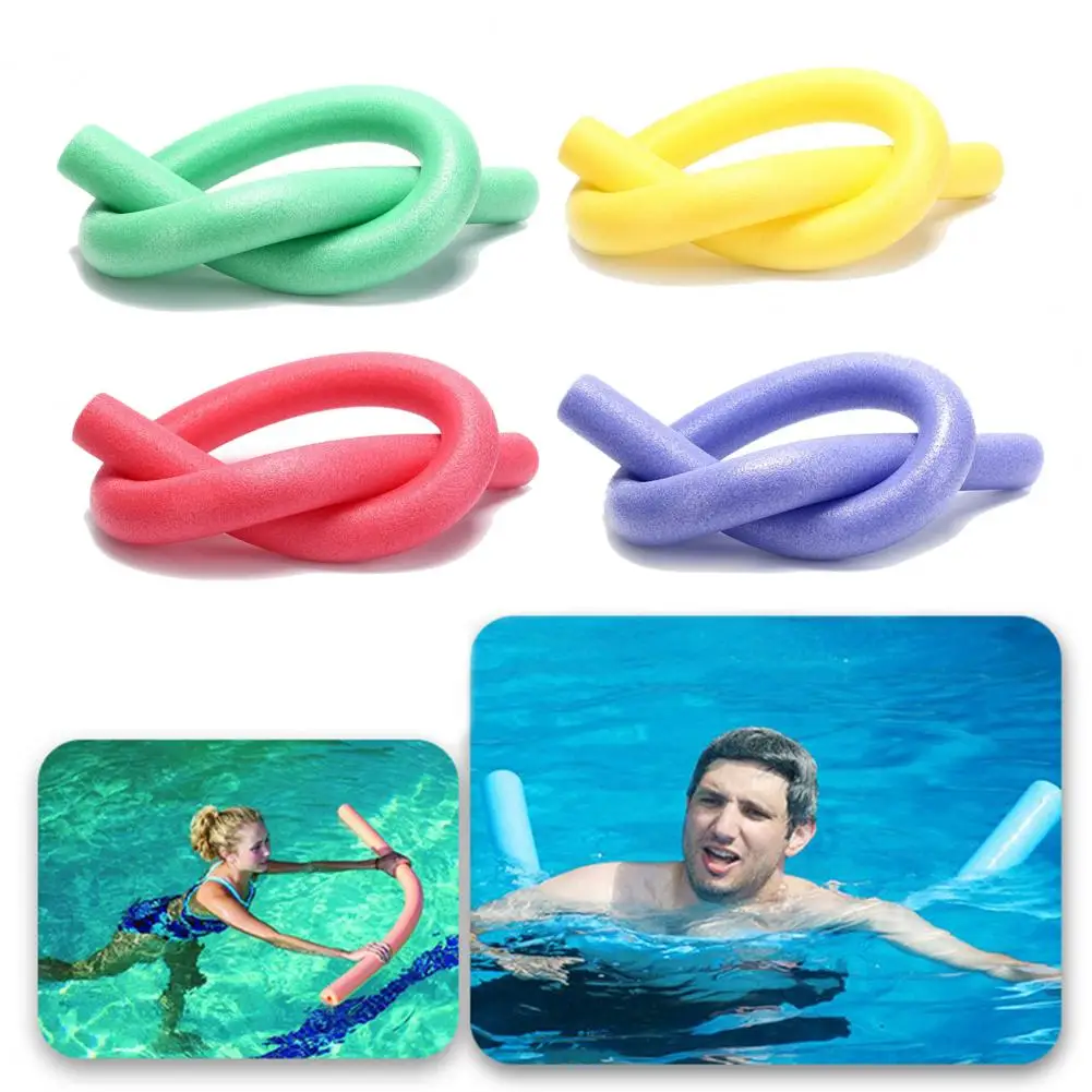 Swimming Stick Solid Color Flexible EPE Strong Buoyancy Swimming Water Sports Aid Foam Noodle for Swimming Pool Foam Tube