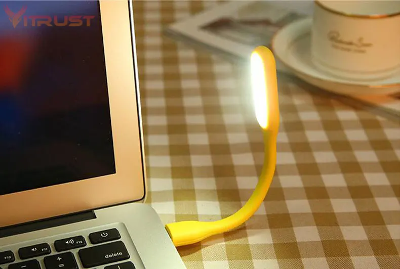 Mini USB Night Light with 5 LEDs Reading Light