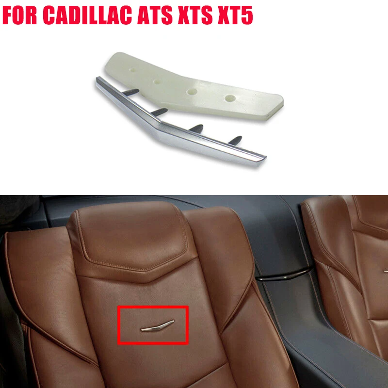 

23267944 Car Accessories Interior Posher Cabin Leather Seat Wave Crest Badge Fits For Cadillac SRX ATS XTS XT5 CT6 Escalade