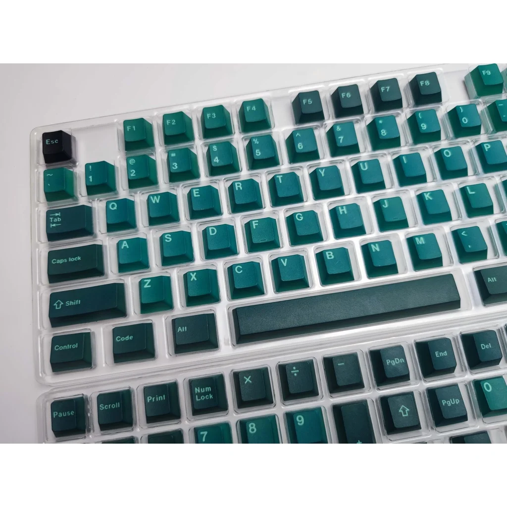 Zły duch PBT , 129 klawiszy klawisze Cherry Profile DYE-SUB spersonalizowane GMK Striker keycaps dla mechanicznej klawiatury/mechanika gier