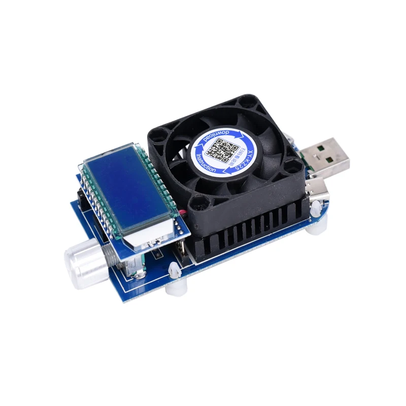 قابل للتعديل مقاومة الحمل الإلكترونية USB دمية تحميل Qc3.0 شرك شحن سريع شاحن شحن اختبار الكنز