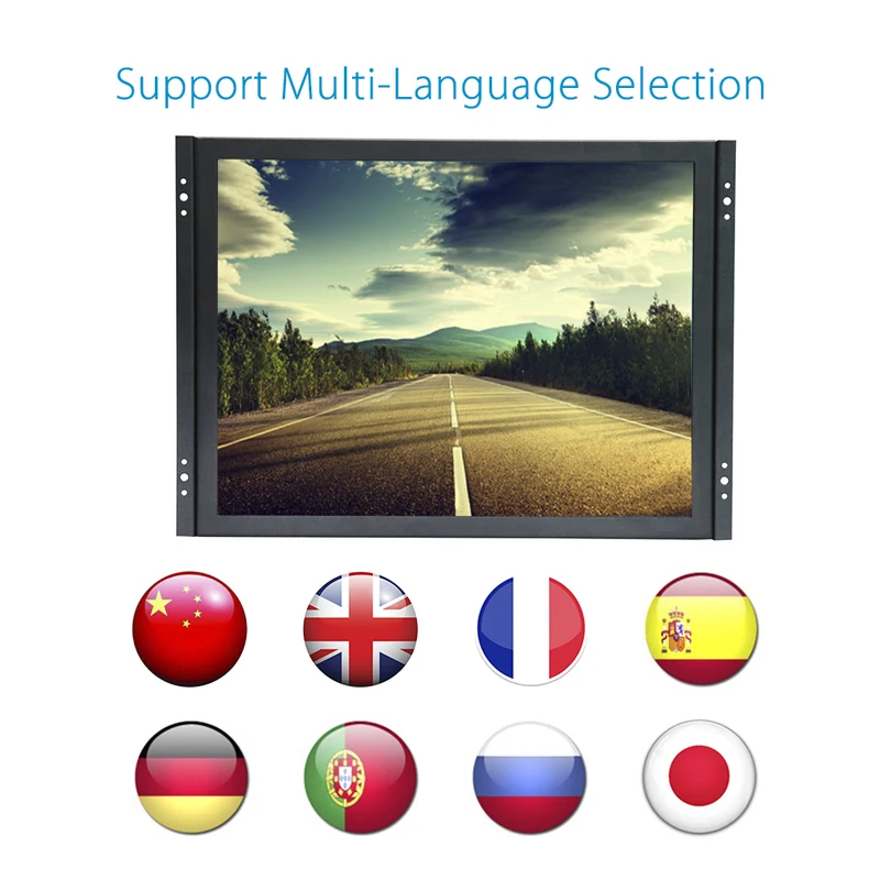 

15.6" 17.3" 18.5" 21.5" 23.8" Wide Screen Projected Capacitive Multi-Touch screen LCD monitor for ATM VTM Kiosk Gaming HMI