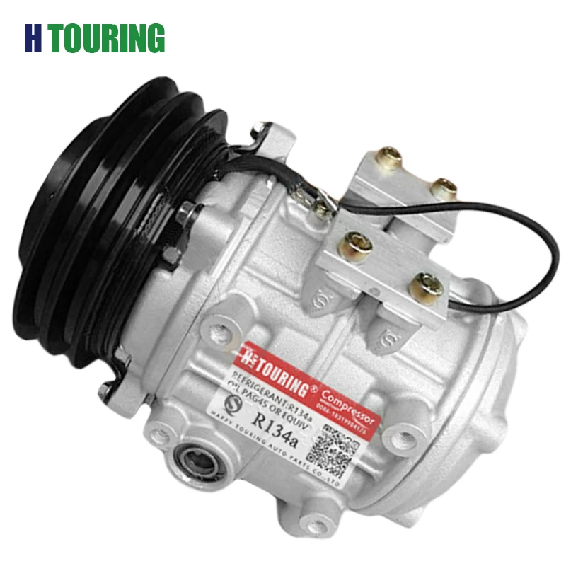 A/C AC Compressor for Hino Rainbow / Toyota Coaster Bus 24V 10P25B 047200-6290 047300-3250 147100-4210 0472006290 0473003250