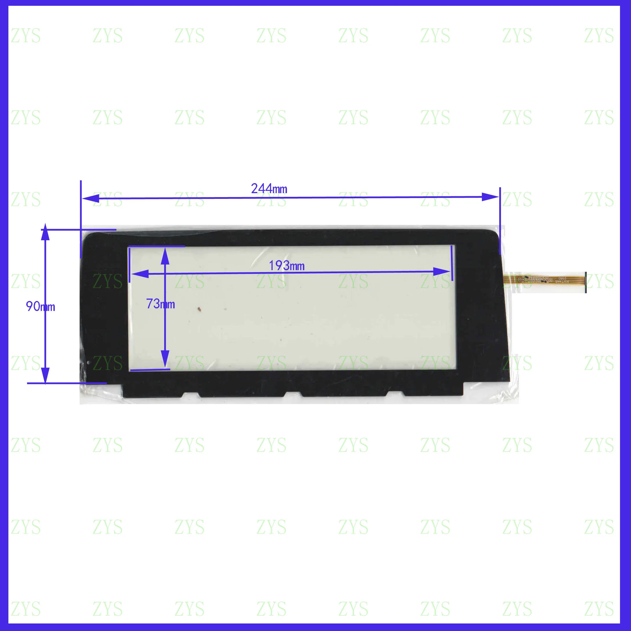 wholesale Driving Recorder   screen 244*90mm for model radio GPS CAR this is compatible XWT448 2560