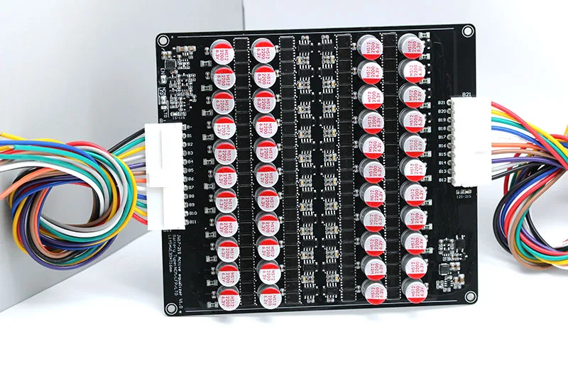 Imagem -05 - Balanceador Ativo Equalizador li Ion Polímero Lifepo4 Lto Bateria de Lítio Bms Placa de Equilíbrio de Transferência de Energia 17s 18s 19s 20s 21s 5a
