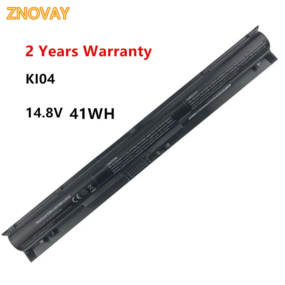 ZNOVAY 14.8V 41WH KI04 Laptop Battery for HP Pavilion 800010-421 800049-001 HSTNN-DB6T HSTNN-LB6S KI04