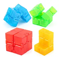 Infinite Cube Adults Children Decompression Toy Infinity Magic Cube Funny Puzzle Anti Stress Hand Game Square Maze Fidgets