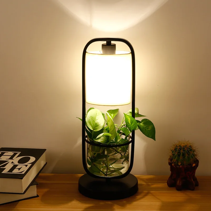 Desk Lamp American Plants Potted Bar Study Restaurant Other Bedroom Bedside