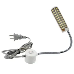 10/20/30LEDs Led Sewing Machine Light Working Goose Neck Lamp With Magnetic Mounting Base For Home