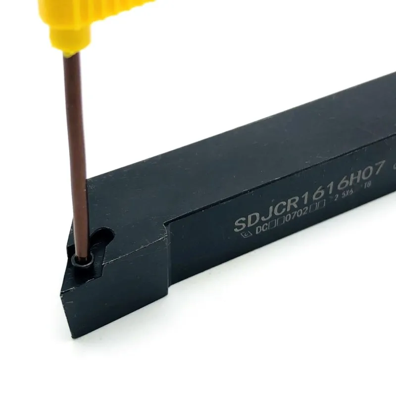 DCMT070204 VP15TF UE6020 US735 inserto in metallo duro + 1PC SDJCR1010H07 SDJCR1212H07 SDJCR1616H07 di tornitura CNC strumento di taglio strumento di supporto