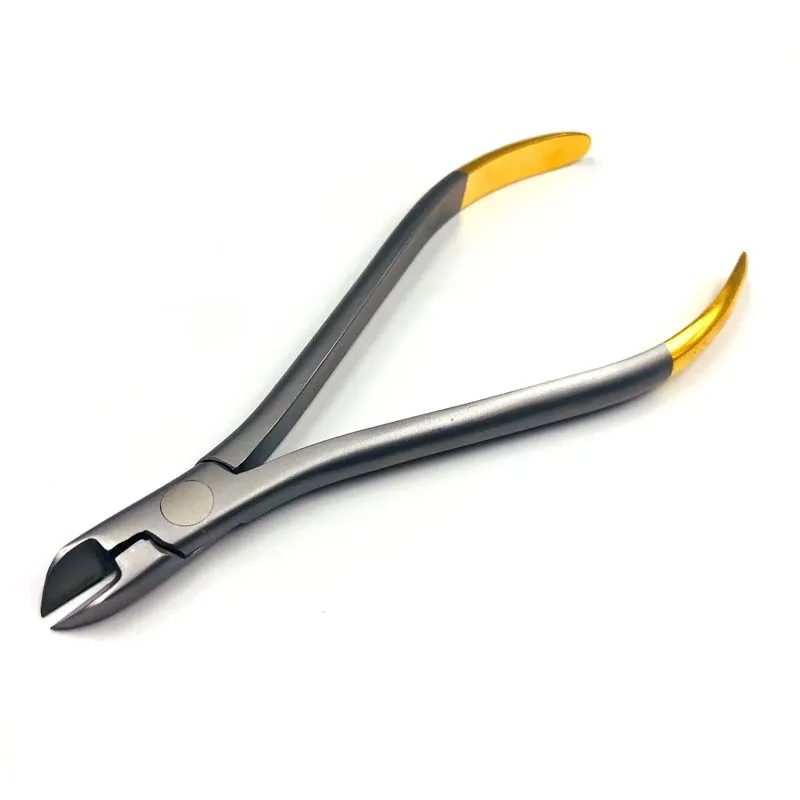 Dental Ligature Cutter Pliers for Orthodontic Ligature Wires and Rubber Bands Dentist Instrument Stainless Steel