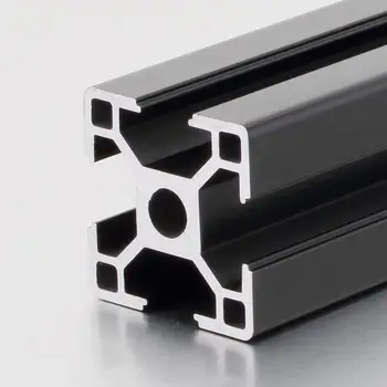 Extrusión de perfil de aluminio 4040 de 100 mm a 1000 mm, perfil de aluminio CNC estándar de la UE, piezas de impresora 3D, guía de alambre de ánodo, perfil de aluminio 6 best sales Perfil de aluminio 4040 - №4