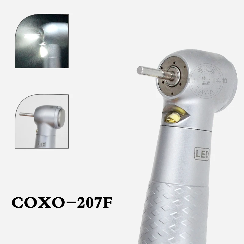 

COXO 207F SP Led Handpiece Cartridge Push button Air Turbine Rotor Dental Cartridge