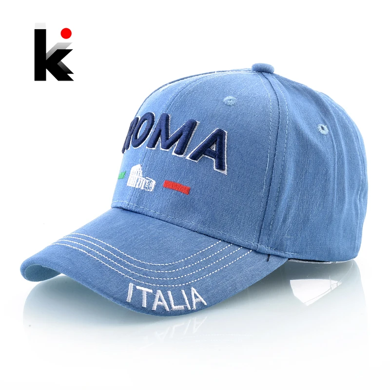 High Quality Baseball Cap For Men Women Embroidery Letter ROMA Trucker Caps Snapback Adjustable Hip Hop Bone Casquette Visor Hat