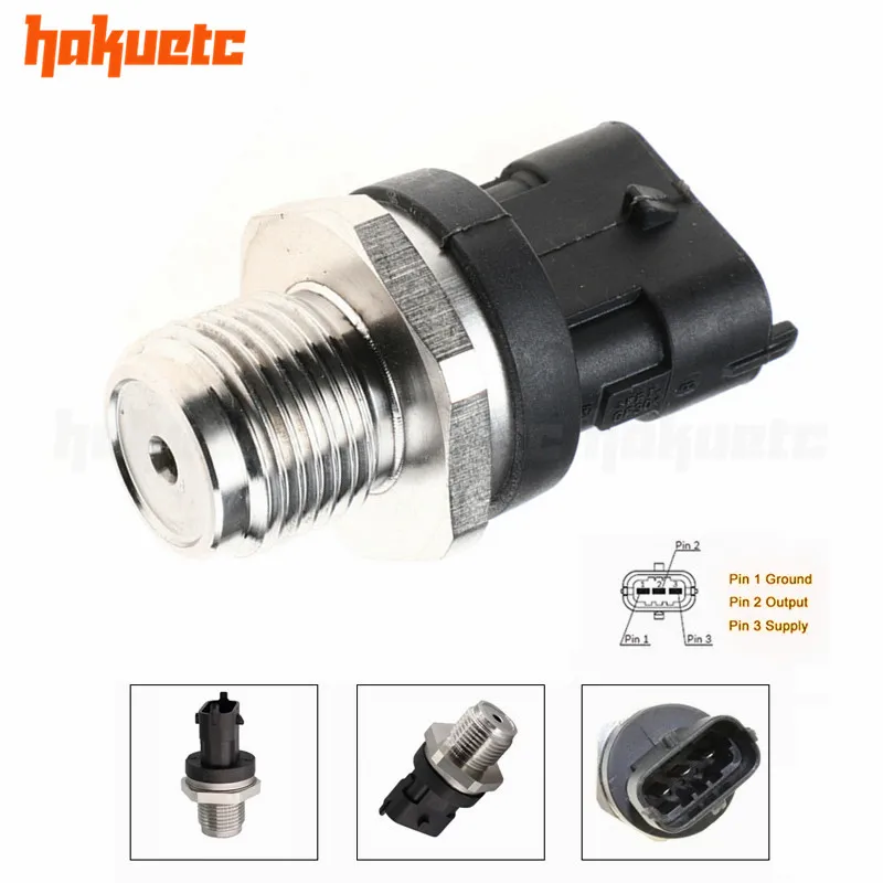 

1800Bar Fuel Rail High Pressure Sensor Common Injection Regulator For GMC G.M ISUZU Cadillac Chevrolet 6.6L 98006101