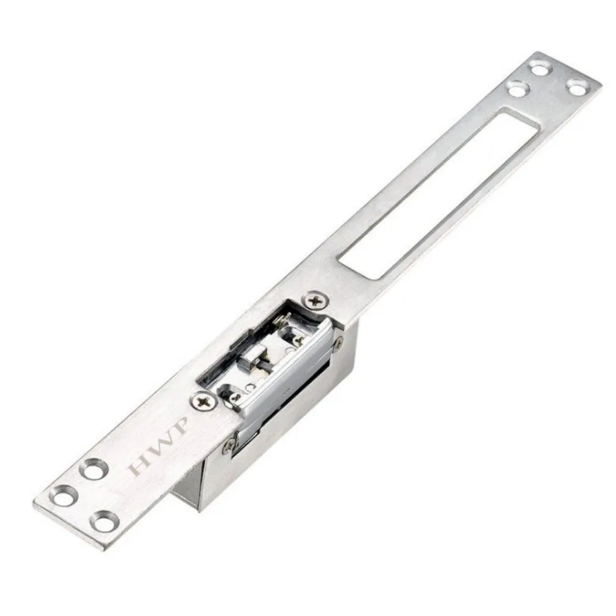 Long-type cathode lock  Strikle lock Access Control Electric Strike Lock  NO and NC adjustable