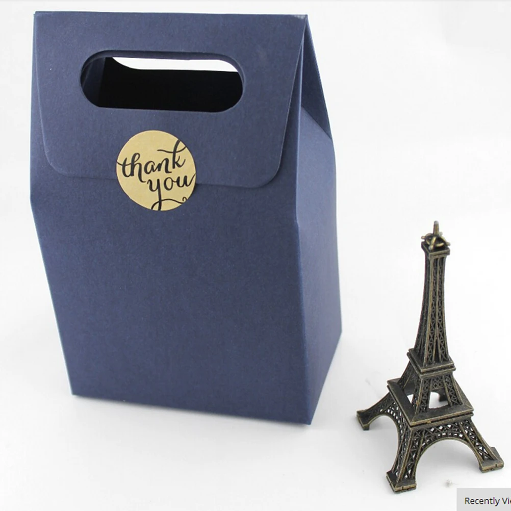 12 قطعة شكرا لك الحرفية الديكور ختم التعبئة والتغليف الأختام كرافت ملصقات قابلة للالتصاق ورق لفّ الحلوى العلامات لتقوم بها بنفسك يدوية الصنع ...