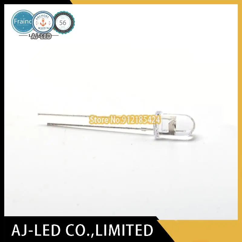 10pcs/lot TSHG8400 infrared emission tube light-emitting diode 5mm wavelength 830nm angle ±22°