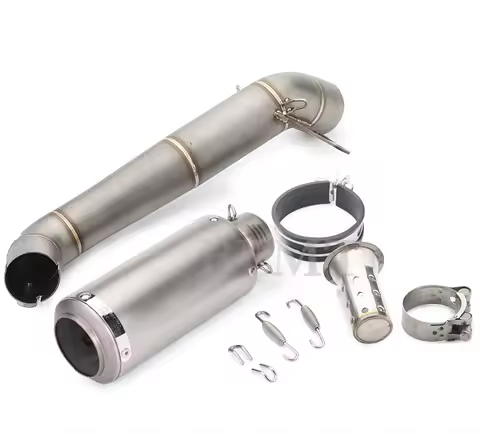 For HONDA CBR1000RR CBR 1000R Motorcycle sc Exhaust Middle Pipe Slip-On Link Pipe 2008 2009 2010 2011 2012 2013 2014 2015 2016