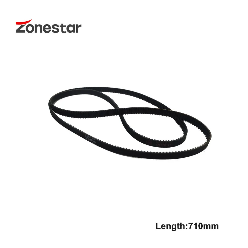 GT2/2GT 6mm Closed Loop Rubber Timing Belt Length 1068mm 710mm Fiberglass Belt 3d Printer Parts