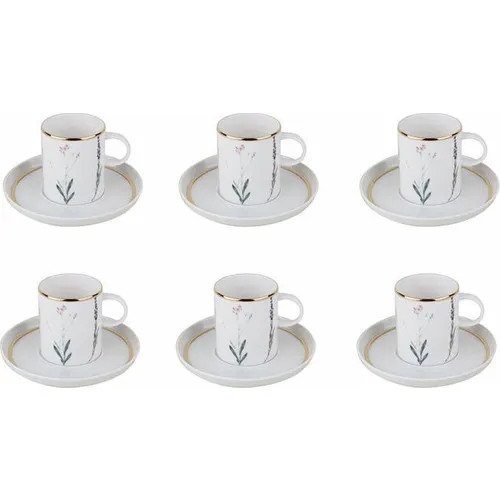 Coffee Takımı 12 Pieces (6 Persons) tea Coffee Cups Tea Coffee Sets Tea Coffee For Trophy Turkish Tea Cup Set Glass