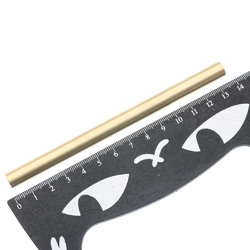 High Quality Luxury Brass Ballpoint Pen Tip 0.5mm Pure Brass Business Office Gift Pen Children\'S Student Stationery Pen 1pc