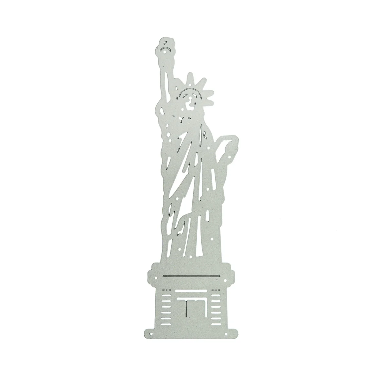 USA Landmark Statue of Liberty Metal Cutting Die For Scrapbooking DIY Photo Album Clip Art Work Decorating Paper Cutter Stencil