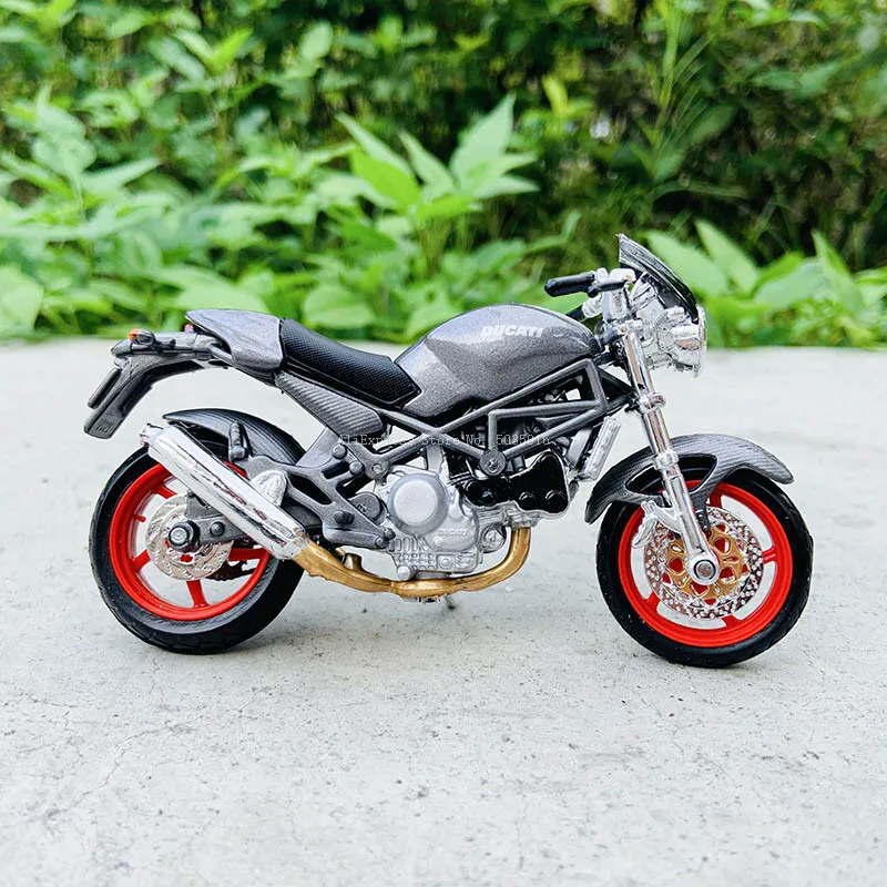 Maisto-modelo de motocicleta Ducati Monster S4 original, juguete de aleación, 16 estilos, colección de regalos, 1:18