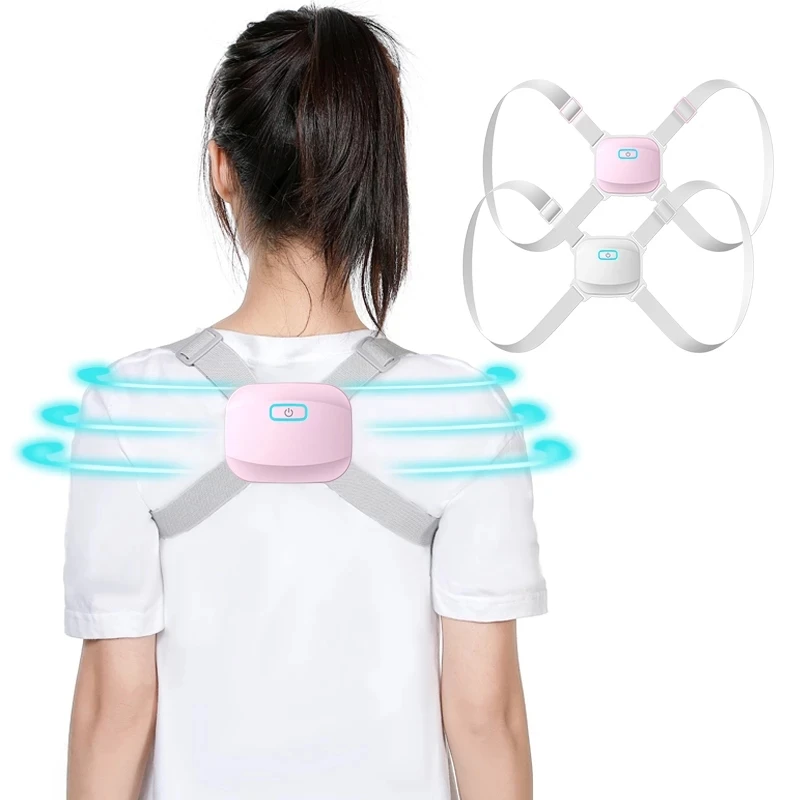 

Intelligent Posture Corrector Back Posture Trainer Clavicle Spine Shoulder Correction Smart Tips Adjustable Length Back Support