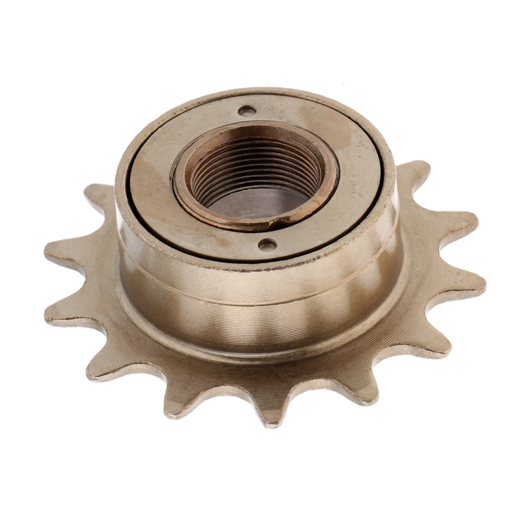 14/18 Teeth 18MM Single Speed Sprocket Cassette Screw Ring With Freewheel Bicycle Freewheel Flywheel Sprocket