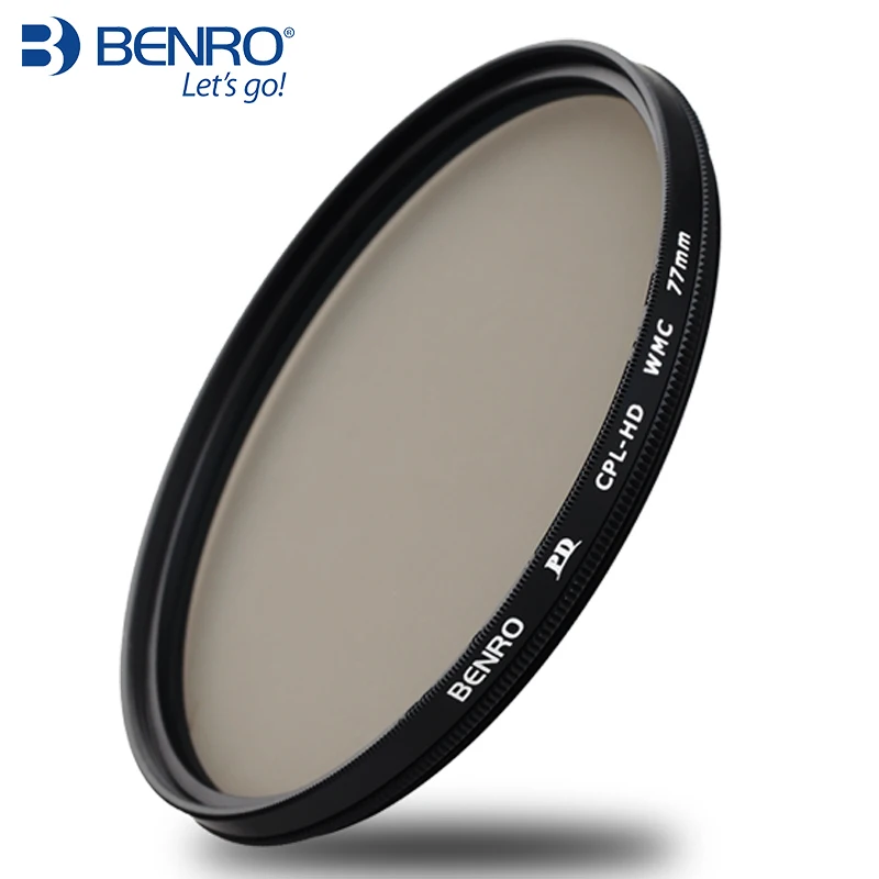 Benro paradise pd cpl-hd wmc 37 40.5 43 46 49 52 55 58 62 67 72 77 82mm hd -three circular polarizer cpl polarization filter