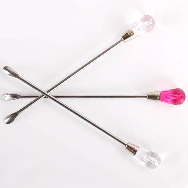 Microblading 10PCS Mini Spoon Tattoo Tools Ink Pigment Mixing Pick Rods Permanent Makeup Tool Supplies