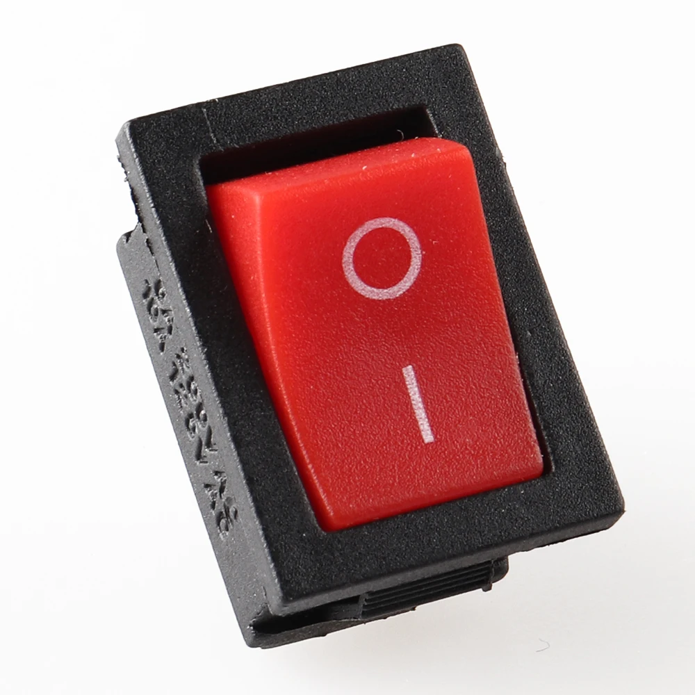 KCD1-101B/2P Rocker Switch High Quality on-off PA66 Material Shell 250V Voltage 6A Electric Current