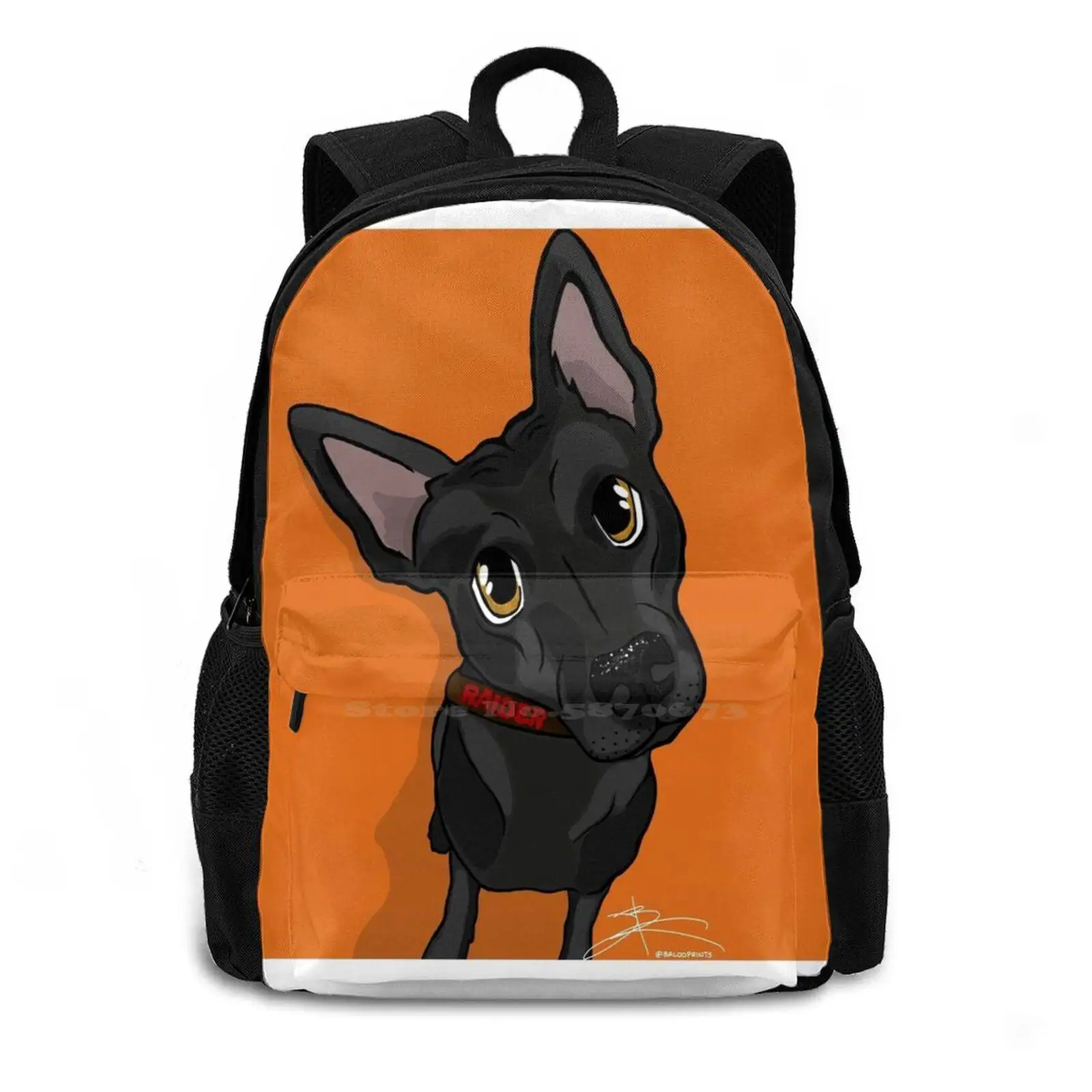 Prints Custom Portrait-Raider Hot Sale Schoolbag Backpack Fashion Bags