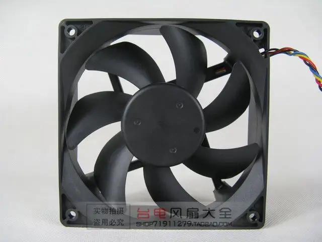 Free Shipping For Foxconn PV123812DSPF01 NN495 0NN495 Server Square Fan 12V 0.90A