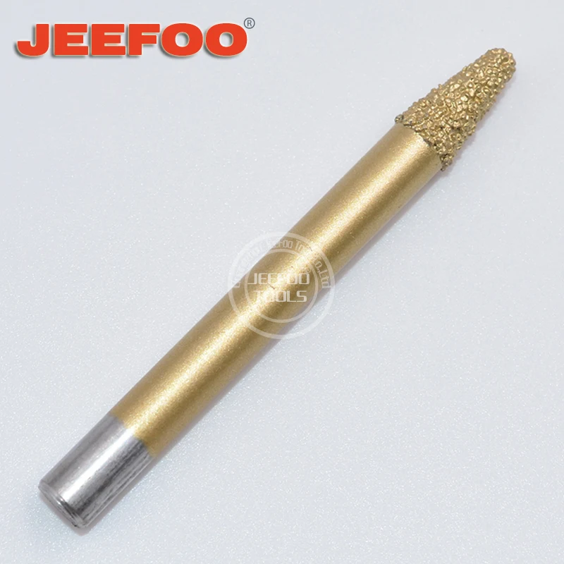 

A1-20Angle 6*3*12mm Stone Carving Bits For 3D Deep Relief/CNC Tools Bit/ Diamond Engraving Bits On Glass/Brick/Monument