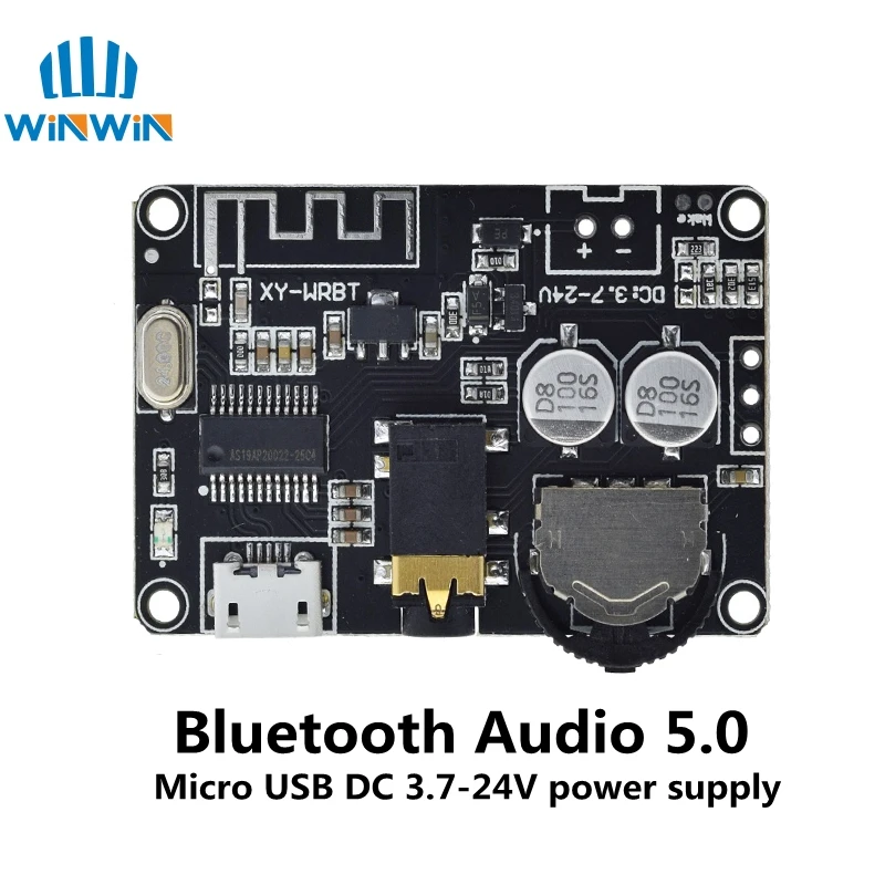 DIY Bluetooth Audio Receiver board Bluetooth 4.0 4.1 4.2 5.0 MP3 Lossless Decoder Board Wireless Stereo Music Module 3.7-5V