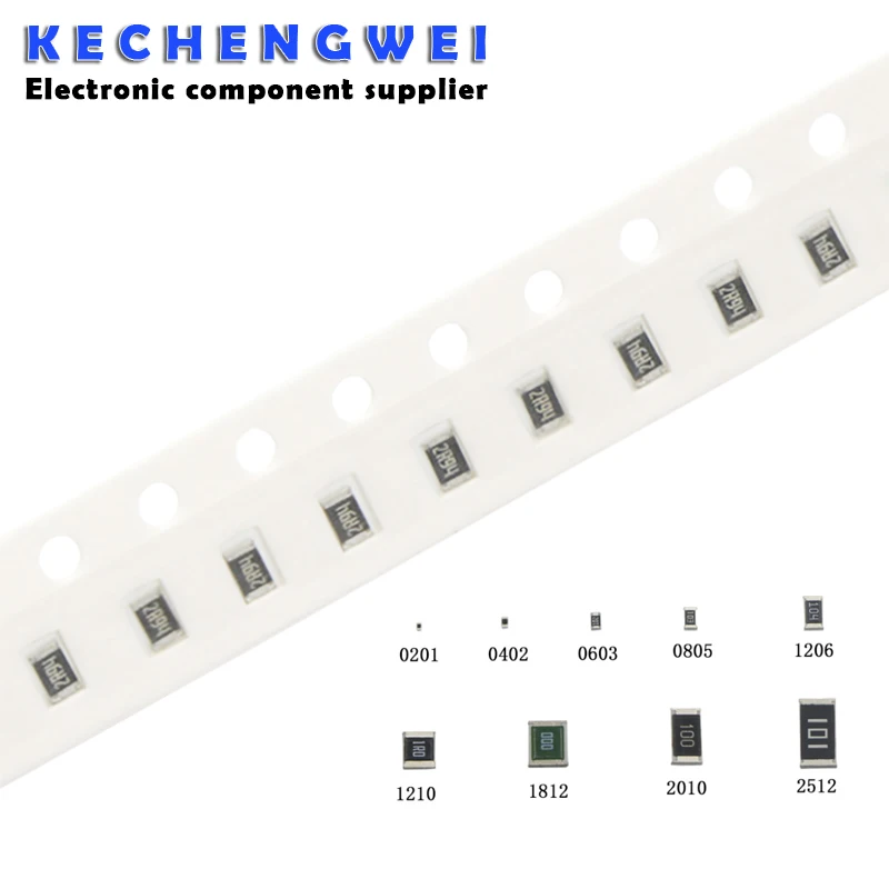 100Pcs 0805 5% SMD 1/8W 0R ~ 10M chip resistor 0 10R 100R 220R 330R 470R 1K 4.7K 10K 47K 100K 0 10 100 330 470 ohm