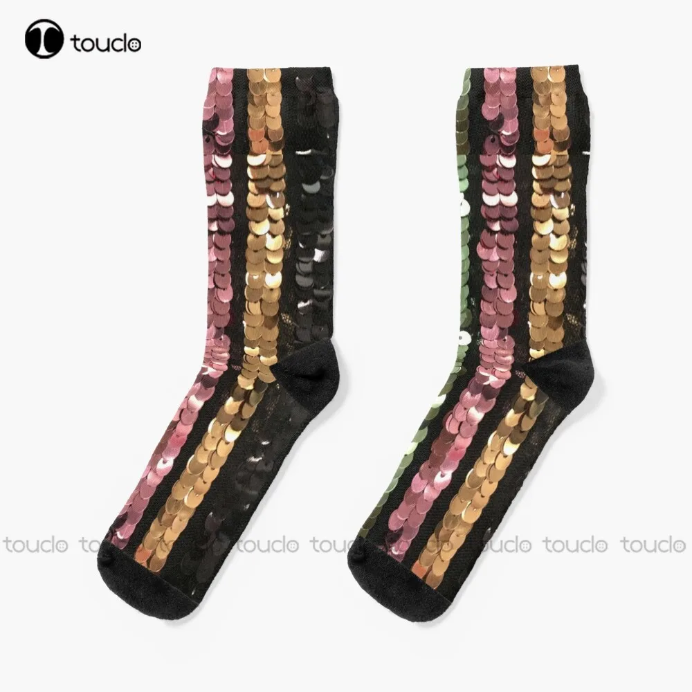 Sequin Delight Socks Womens Running Socks Unisex Adult Teen Youth Socks Personalized Custom 360° Digital Print Hd High Quality