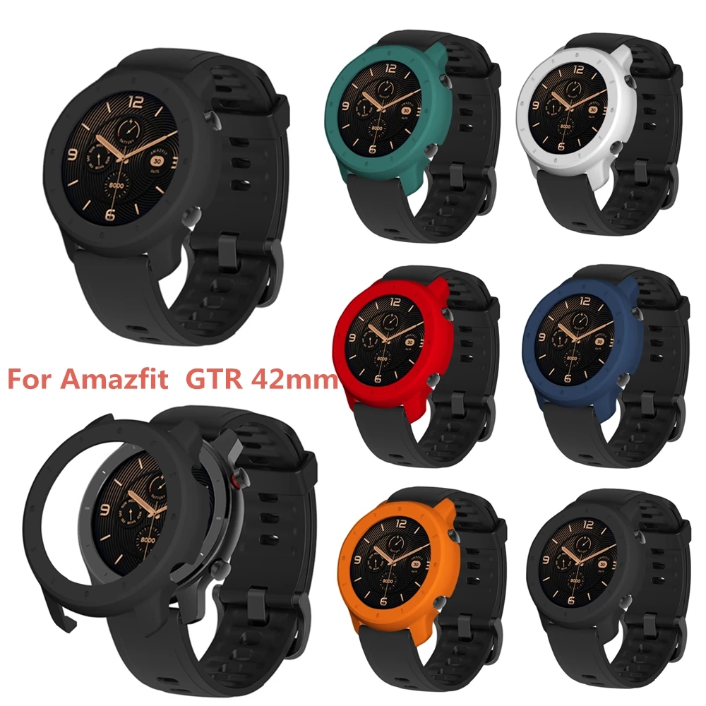 BEHAU Protective Case Cover for Xiaomi Huami Amazfit GTR 42mm Smart watch Replacement pc Protection case  Accessories durable