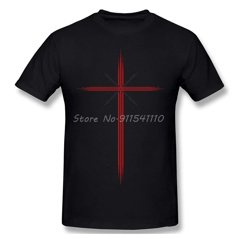 Fallen Crusader Print Cotton T-Shirt DIABLO Action Role-playing Hack and Slash Game For Men Fashion Streetwear