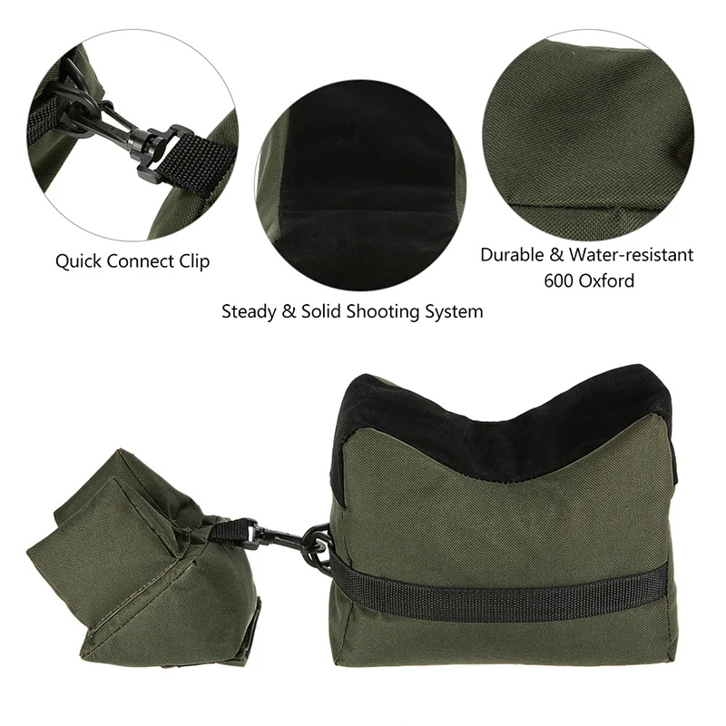 

Tactical Front Rear Bag Sniper Shooting Gun Bag Target Stand Airsoft Air Guns Rifle Support Sandbag Bench Hunting Accessories