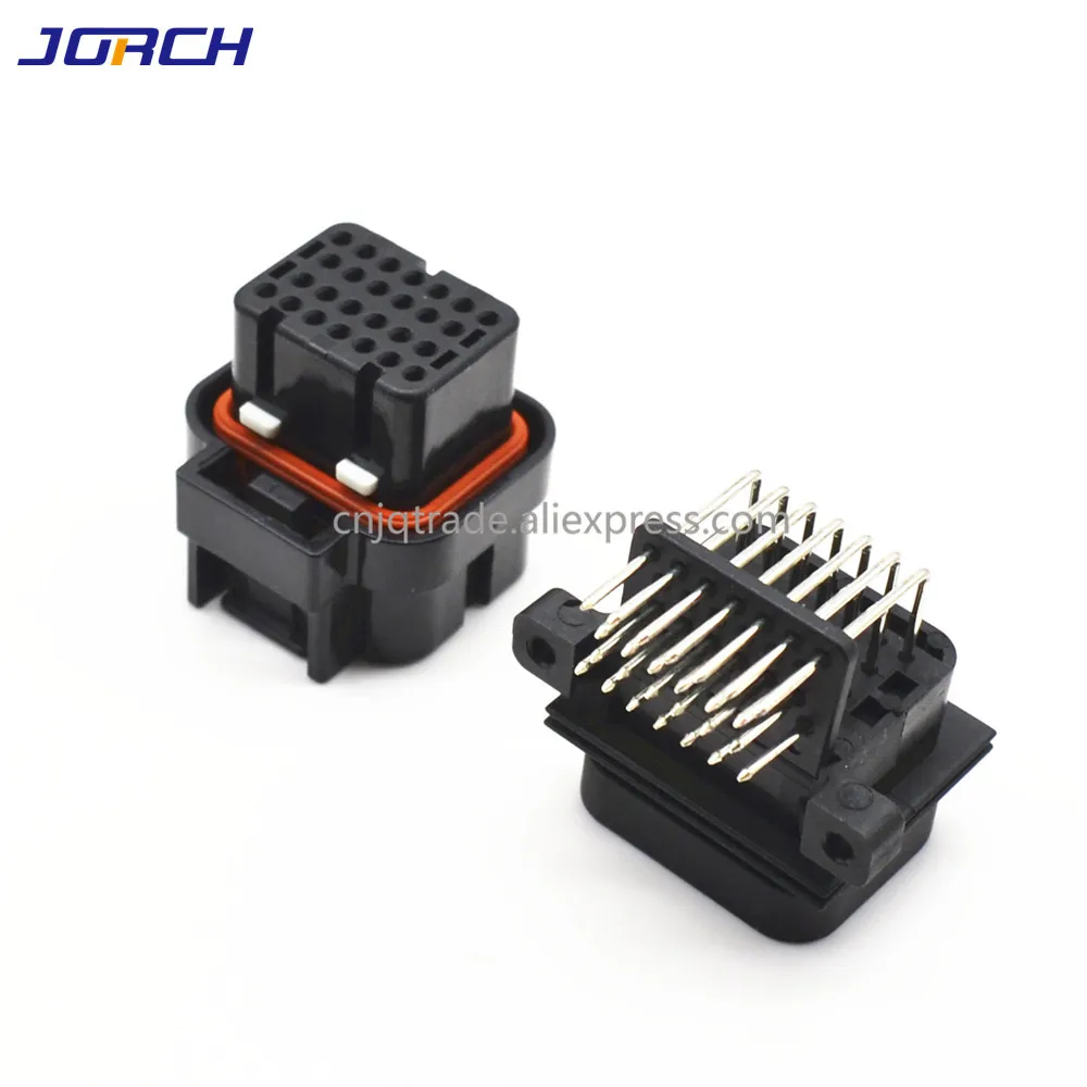 1 Set 26 Pin AMP Super Seal Housing Plugs Auto Male and Female Connector Includes Terminals 3-1437290-7 9-6437287-8