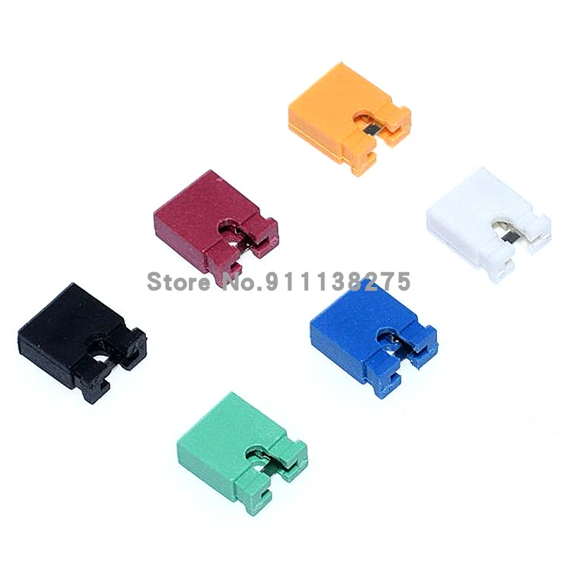 20pcs Jumper cap 2.54mm pitch / short circuit block / short block / connection block