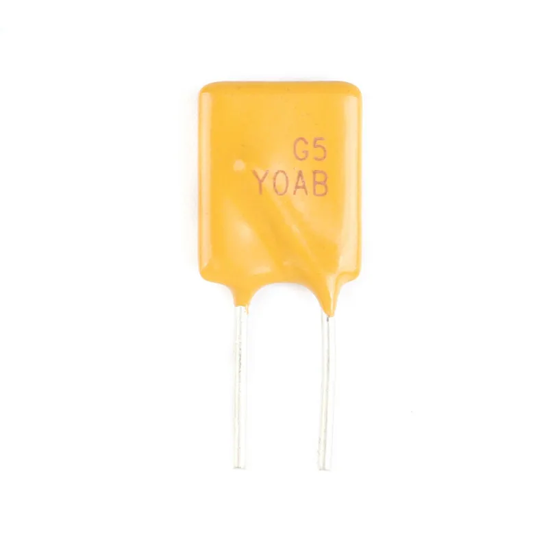 10PCS 16V 5A 5000MA PPTC Resettable Fuse RGEF500 GF500 Pitch 5mm