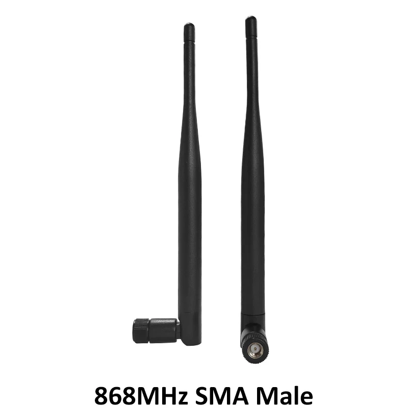 868MHz 915MHz Antenna lora 5dbi SMA Male Connector GSM 915 MHz 868 IOTantena outdoor signal repeater antenne waterproof Lorawan