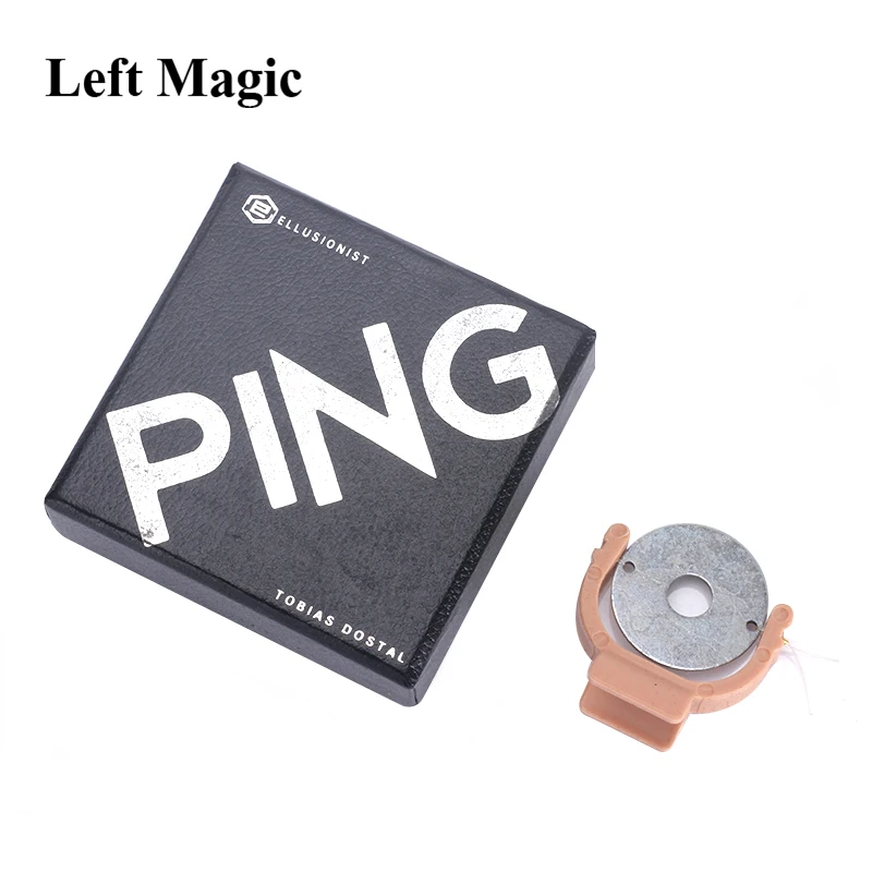 Ping by Tobias Dostal (Gimmick+online instruct) - Coin Magic Tricks Mentalism Stage Close-Up Street Accessories Illusion Gimmick