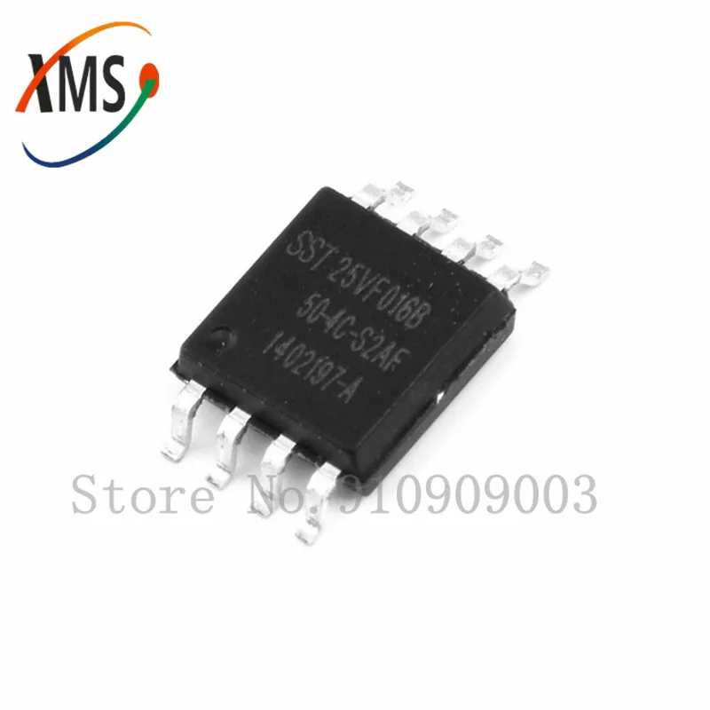 5pcs SST25VF016B-50-4C-S2AF 25VF016B SOP8 SST25VF016B  SOP-8 SST25VF016B-50-4C 16 Mbit SPI Serial Flash chip IC