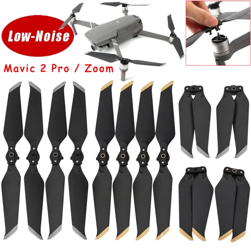 QuicK Release Propeller Blade 8743F CCW/CW Carbon Fiber Composite Low Noise Foldable Props Spare Parts For DJI Mavic 2 Pro/Zoom