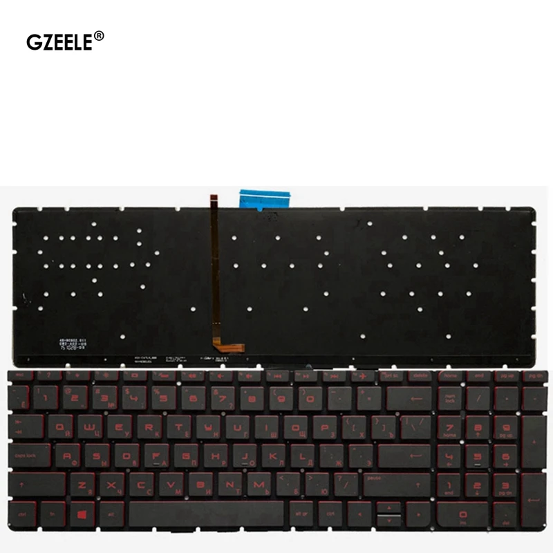 

Russian Backlit Keyboard for HP Omen 17-W000 17-W100 17-W200 17t-w000 17t-w100 17t-w200 17-w001la 17-w101la 17-W 17-w202la RU